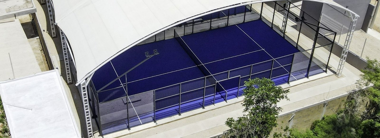 prefabrik padel kortu
