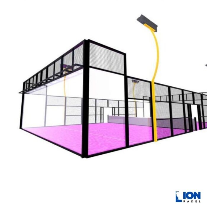 padel tek oyun sahası yapımı