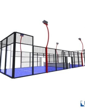 padel tek kişilik oyun sahası
